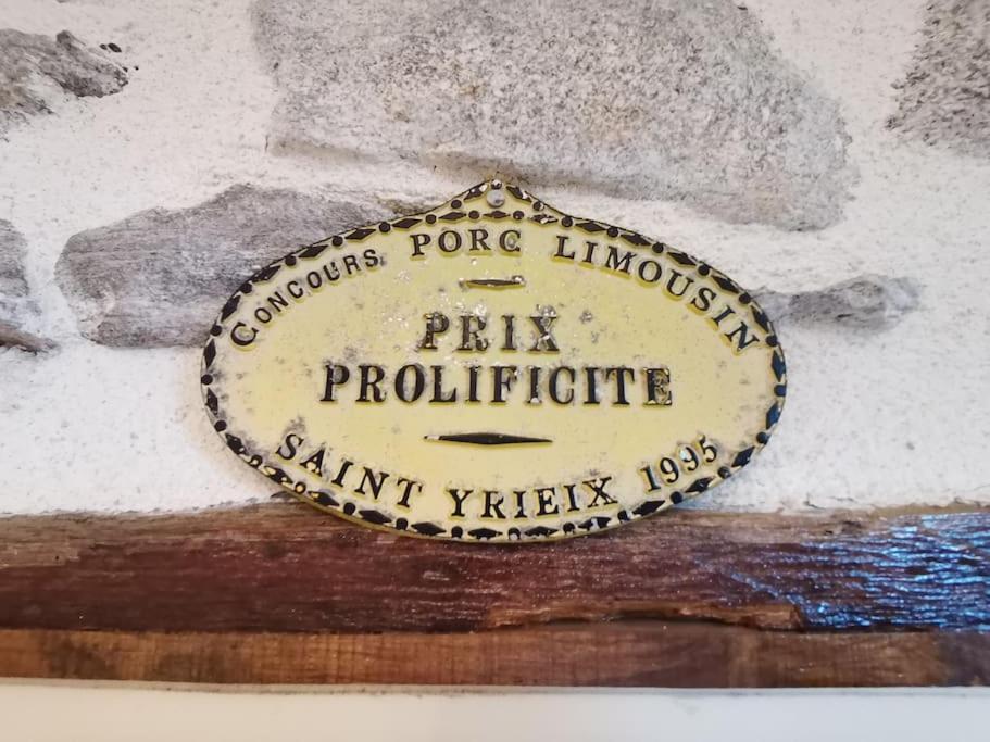 La Petite Porcherie Ladignac-le-Long Buitenkant foto
